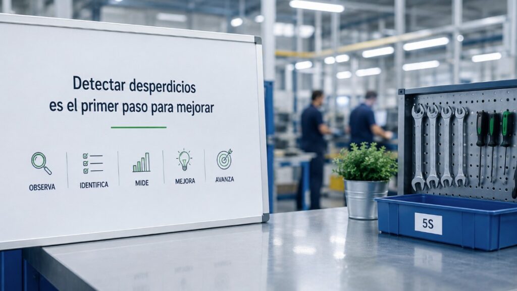 Cómo detectar despilfarros en una empresa aplicando Lean y 5S