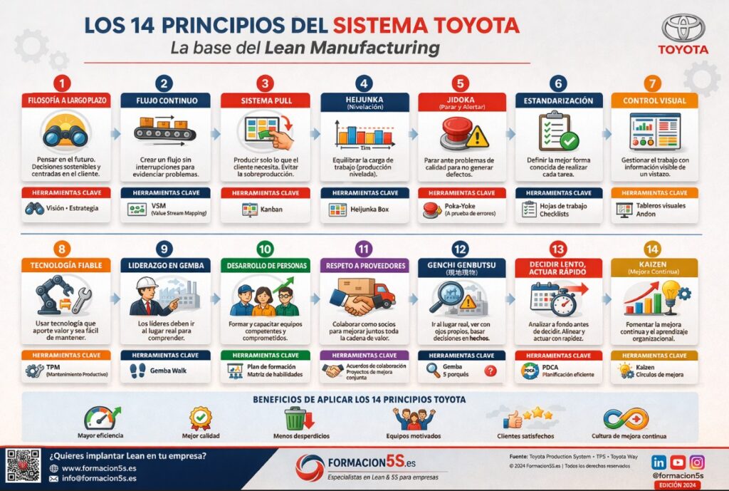 14 prinicipios toyota
