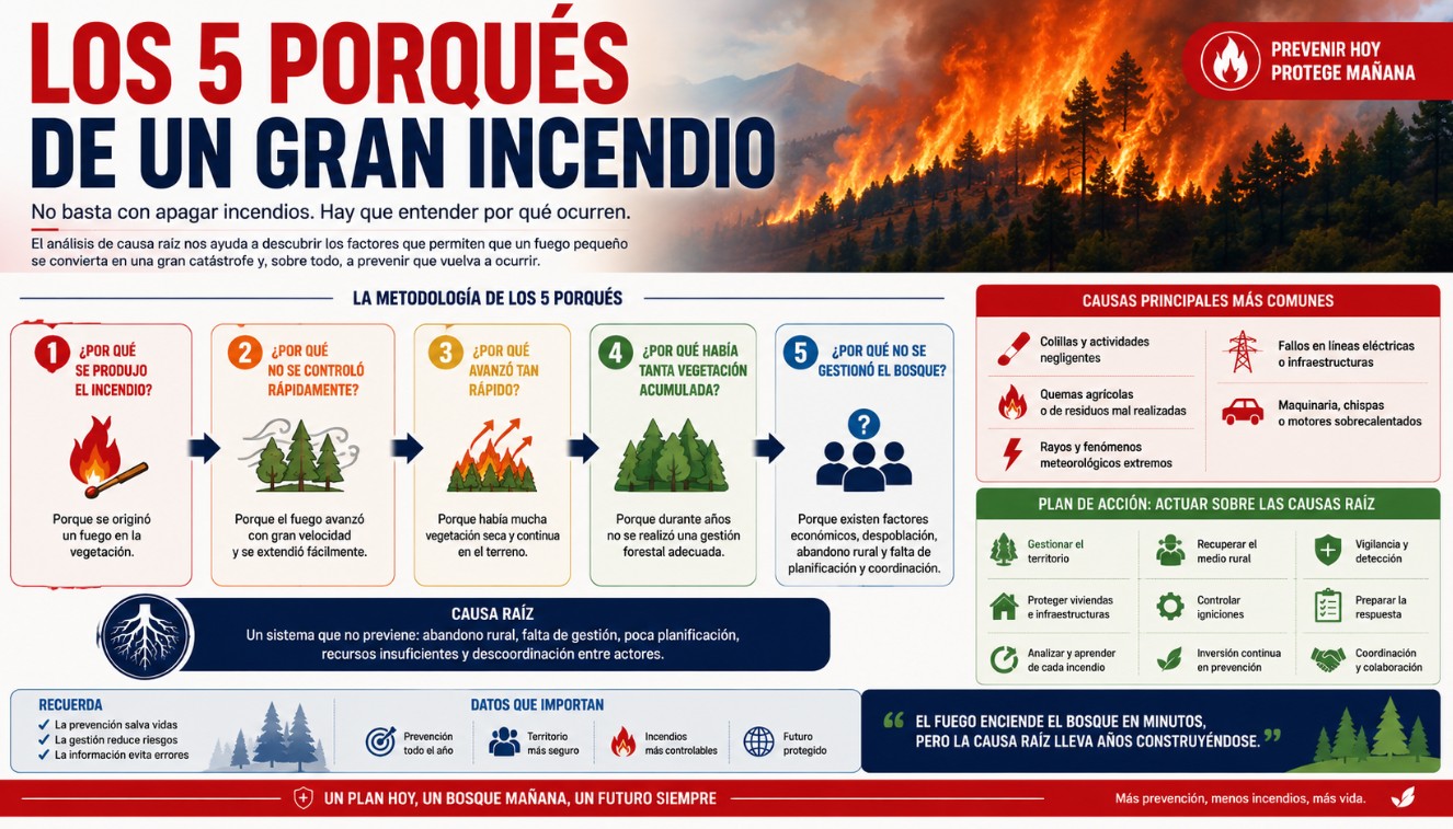 5 porque incendio causa raiz
